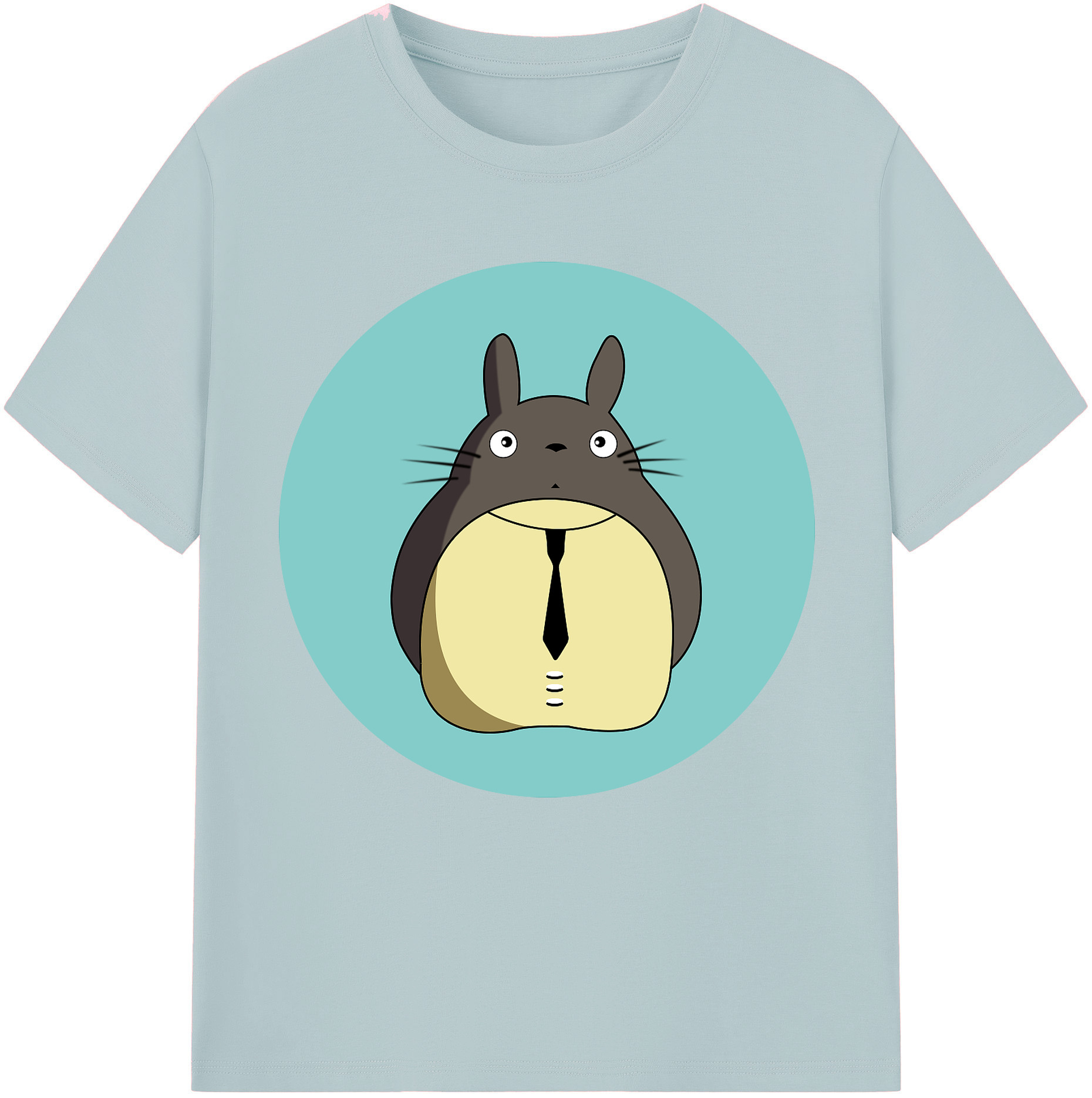 （画像用） となりのトトロ 草壁メイ 草壁サツキ My Neighbor Totoro Satsuki Kusakabe Mei Kusakabe 綿100％半袖Tシャツ（フロントプリント）